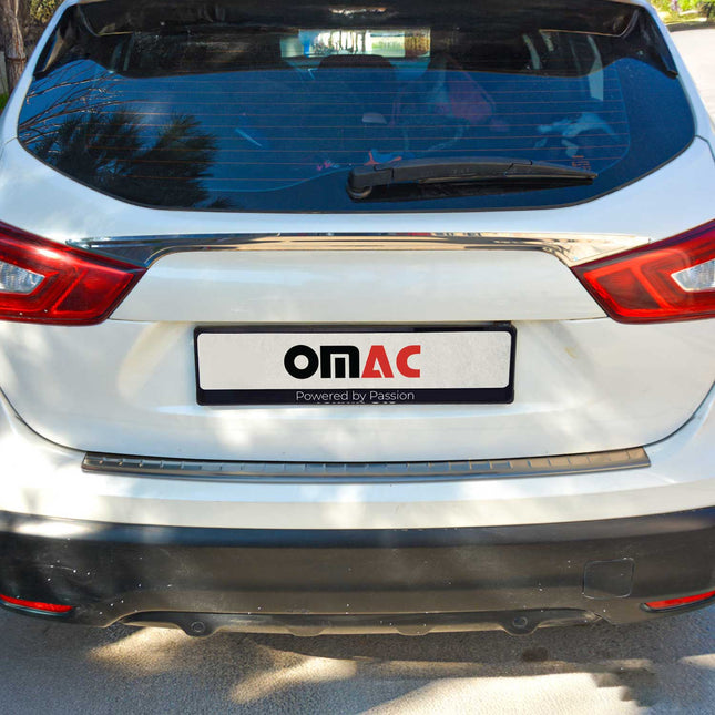 Ladekantenschutz für Nissan Qashqai J11 2013-2017 Pre-FL Edelstahl Dunkel Chrom