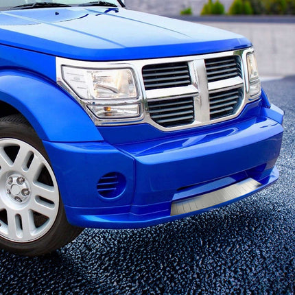 Kühlergrill Leisten Grillleisten für Dodge Nitro 2007-2012 Edelstahl Chrom 1tlg