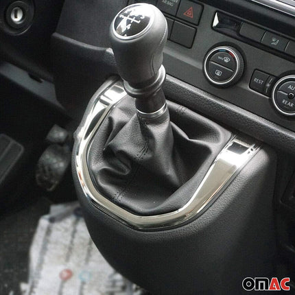 Schaltgetriebe Rahmen für VW T6 Transporter 2015-2019 Manuelle Edelstahl Chrom