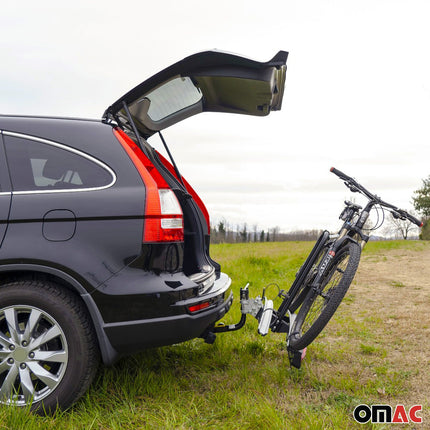 Menabo Fahrradträger Merak Q Anhängerkupplung Heckträger für 2 Fahrräder