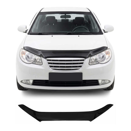 Motorhaube Deflektor Insektenschutz für Hyundai Elantra 2006-2011 Dunkel