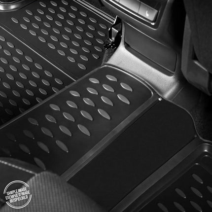 OMAC Gummimatten Fußmatten für Subaru Tribeca 2008-2014 TPE Automatte Schwarz 4x