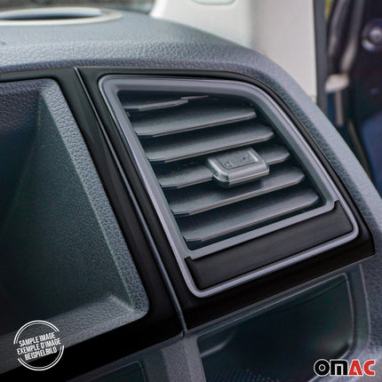 Innenraum Dekor Cockpit für Toyota Corolla Limo 1992-1997 Schwarz Optik 10tlg