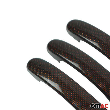 Türgriff Blende Carbon für VW Transporter T5 2003-2015 Kohlefaser Rot 6tlg