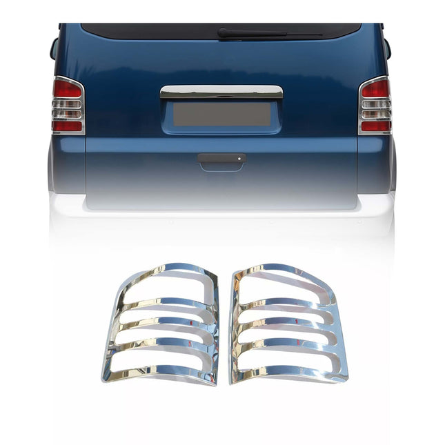 Rücklicht Leisten Heckleuchte für VW Multivan T5 2003-2015 Einzeltür Chrom 2x