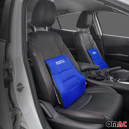 SPARCO Rückenstütze Blau Lendenwirbelstütze Lordosenstütze Rückenkissen
