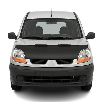 Haubenbra Steinschlagschutz Bonnet Bra für Renault Kangoo 1996-2004 Schwarz Halb