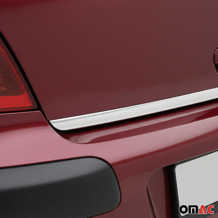 Kofferraumleiste Heckleiste für Peugeot 307 2001-2009 Untere Chrom Edelstahl