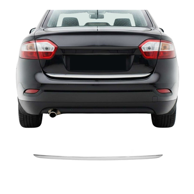 Kofferraumleiste Heckleiste für Renault Fluence 2010-2021 Untere Chrom Edelstahl