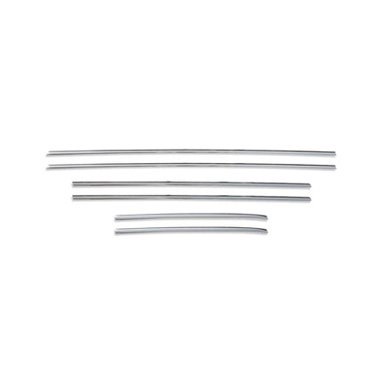 Fensterleisten Zierleisten für Fiat 500L 2012-2024 Edelstahl Chrom 6tlg