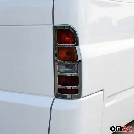 Rückleuchten Heckleuchte für Ford Transit 2000-2013 Dark Edelstahl Chrom 2x