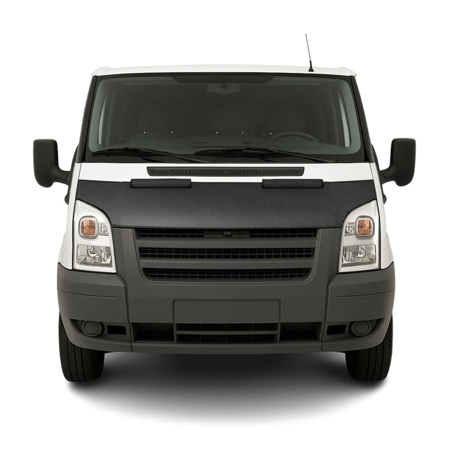 Haubenbra Steinschlagschutz für Ford Transit Pre-Facelift 2000-2006 Carbon Halb