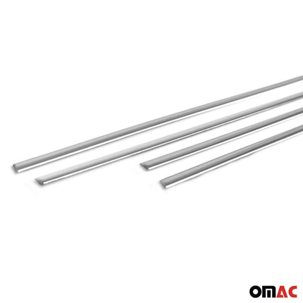 Fensterleisten Zierleisten für Suzuki SX4 2013-2021 Edelstahl Chrom 4tlg