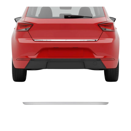 Kofferraumleiste Heckklappe Leiste für Seat Ibiza 2017-2021 Edelstahl Chrom