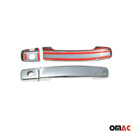 Chrom Türgriff Blende für Nissan Navara 2005-2015 2-Tür Edelstahl 4tlg