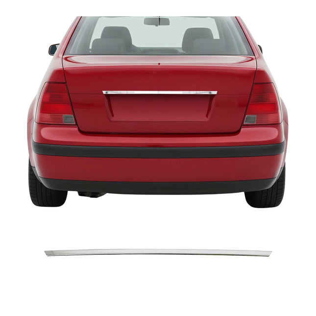 Kofferraumleiste Heckklappe Leiste für VW Bora 1998-2004 Edelstahl Chrom 1tlg