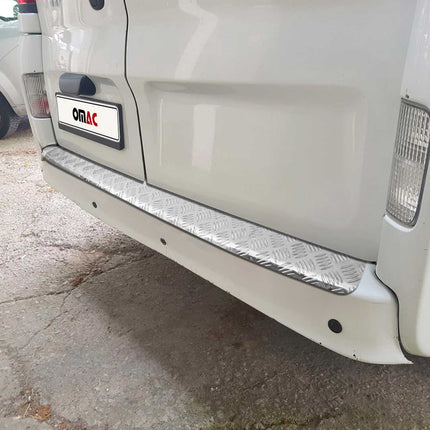Ladekantenschutz Stoßstange für Renault Master Opel Movano B 2010-24 Alu Silber