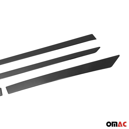 Seitentürleiste Türschutzleiste für Nissan Qashqai J11 2014-2021 Chrom Dunkel 4x