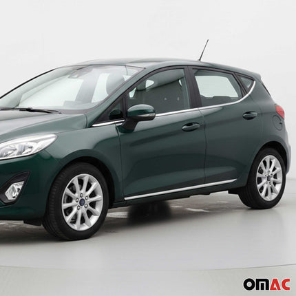 Seitentürleiste Türleisten Türschutzleiste für Ford Fiesta 2017-2021 Chrom 4x