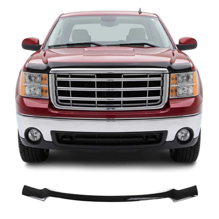 Motorhaube Deflektor Insektenschutz für GMC Sierra 1500 2007-2013 Dunkel