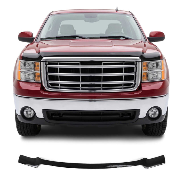 Motorhaube Deflektor Insektenschutz für GMC Sierra 1500 2007-2013 Dunkel