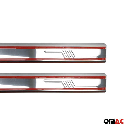 Einstiegsleisten Türschweller für Toyota Corolla 2007-2013 Edelstahl Chrom 2tlg