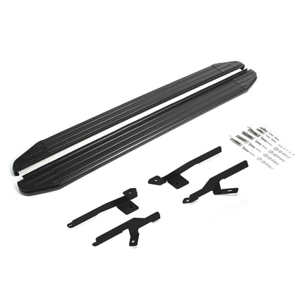Trittbretter Seitenschweller für VW Tiguan 2007-2016 Alu Schwarz ABE