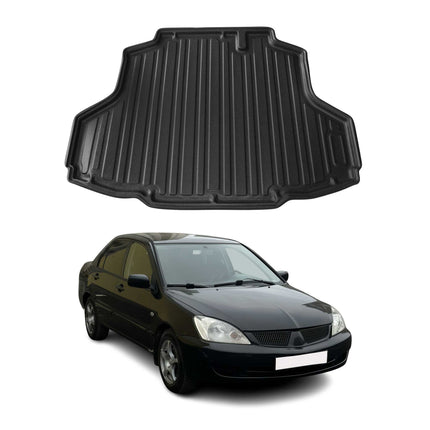 Kofferraumwanne Laderaumwanne für Mitsubishi Lancer 2004-2007 Stufenheck Gummi
