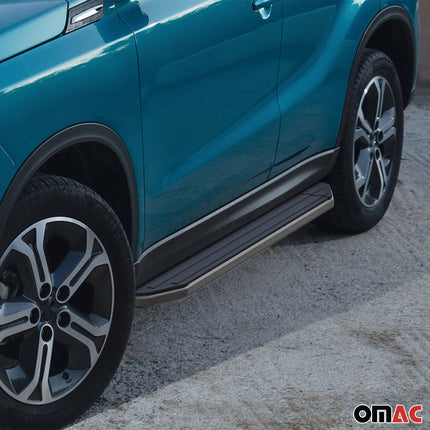 Trittbretter Seitenschweller für Suzuki Vitara 2015-2024 ABE Alu
