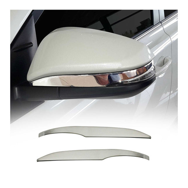 Spiegelkappen Leiste für Toyota RAV4 2013-2018 Edelstahl Chrom 2tlg