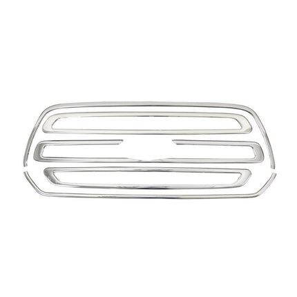 Kühlergrill Leisten Grillleisten für Ford Transit 2014-2024 Edelstahl Chrom 5x