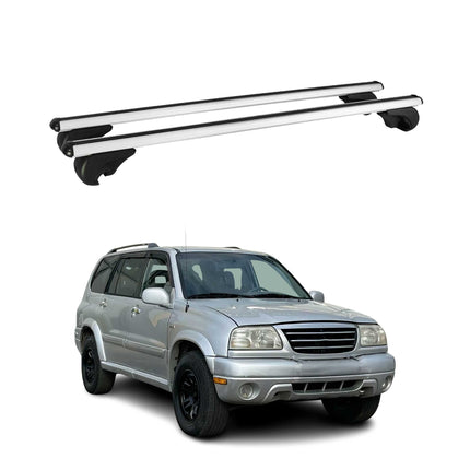Dachträger Grundtäger für Suzuki Grand Vitara mk1 1998-2005 75kg Alu Grau 2x
