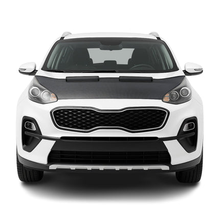 Haubenbra Steinschlagschutz Bonnet Bra für Kia Sportage QL 2017-21 Carbon Halb