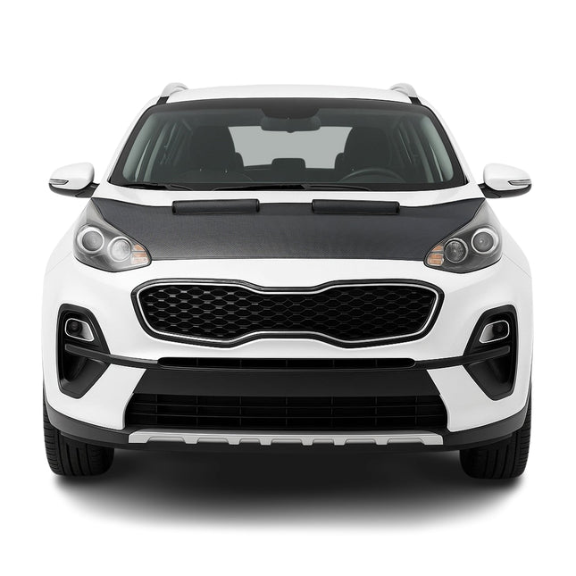 Haubenbra Steinschlagschutz Bonnet Bra für Kia Sportage QL 2017-21 Carbon Halb