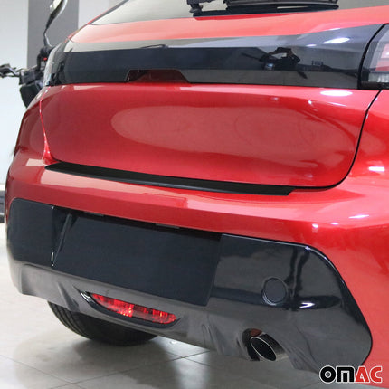 Ladekantenschutz Stoßstange für Peugeot 208 II 2019-2026 Acryl matt schwarz