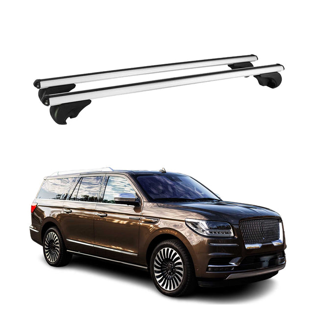 Dachträger für Lincoln Navigator 2018-2023 Gepäckträger Grundträger Alu Silber