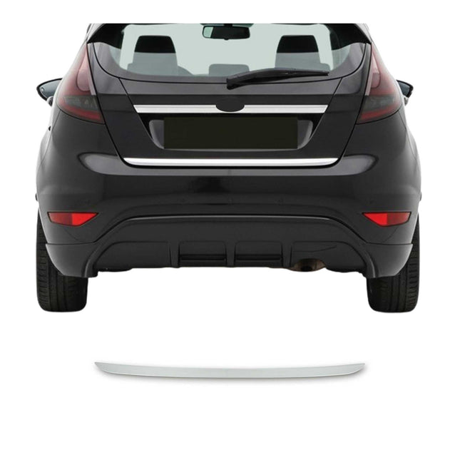Kofferraumleiste Heckklappe Leiste für Ford Fiesta 2008-2017 Edelstahl Chrom