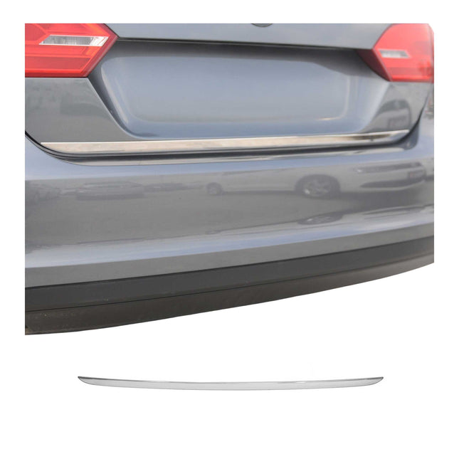 Kofferraumleiste Heckklappe Leiste für VW Jetta 2010-2014 Edelstahl Chrom 1tlg