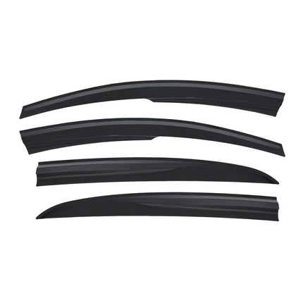4x Windabweiser Regenabweiser für Hyundai i20 Schrägheck 2008-2015 Acryl Dunkel
