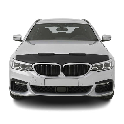 Haubenbra Steinschlagschutz für BMW 5er G30 G31 2017-2020 Pre-FL Schwarz Halb