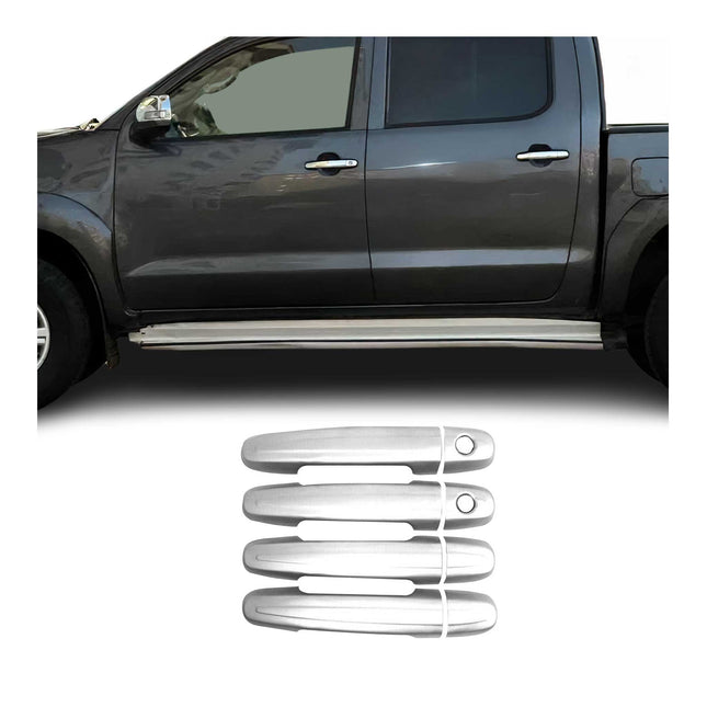 Chrom Türgriff Blende für Toyota Hilux VII 2005-2015 Edelstahl 8tlg