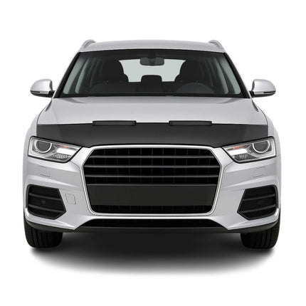 Haubenbra Steinschlagschutz Bonnet Bra für Audi Q3 8U 2011-2018 Schwarz Halb