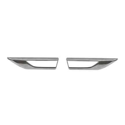 Blinkerrahmen Signalblende Blinker Umrandung für VW Caddy 2015-2020 Chrom ABS 2x