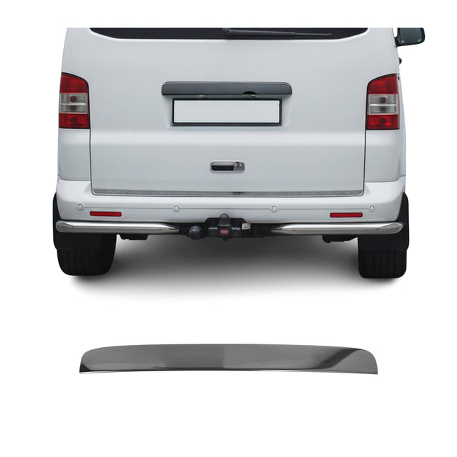 Kofferraumleiste Heckleiste für VW Transporter T5 2003-2015 Edelstahl Dunkel