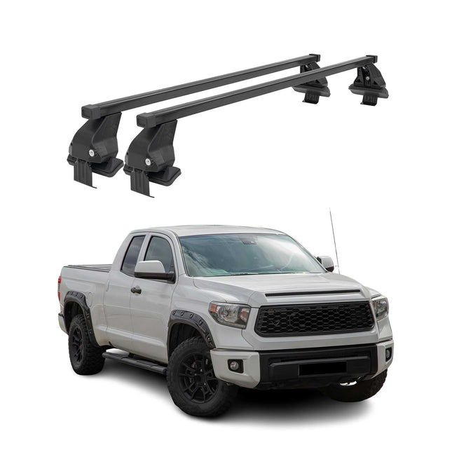 Menabo Dachträger für Toyota Tundra XK50 mk2 2014-2021 FL 50kg Stahl Schwarz 2x