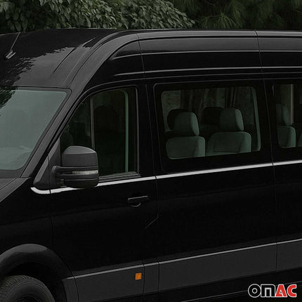 Fensterleisten Zierleisten für VW Crafter 2017-2026 L2 Radstand Edelstahl 8tlg
