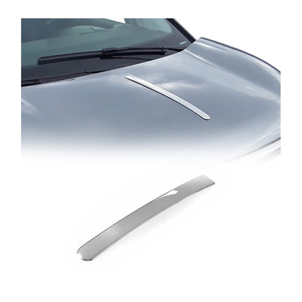 Motorhaube Chromleiste Frontleiste für Opel Astra 2015-2022 Edelstahl Chrom 1x