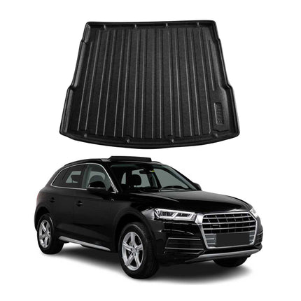 Kofferraumwanne Laderaumwanne für Audi Q5 FY 2017-2024 Gummi TPE Schwarz