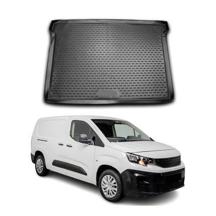 Kofferraummatte Kofferraumwanne für Peugeot Partner Tepee 2008-2021 Gummi TPE