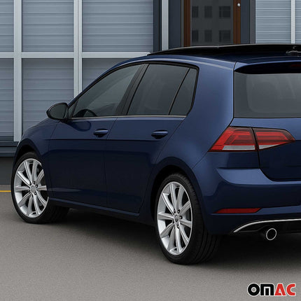 Fensterleisten Zierleisten für VW Golf 2012-2019 Edelstahl Dunkel 4tlg